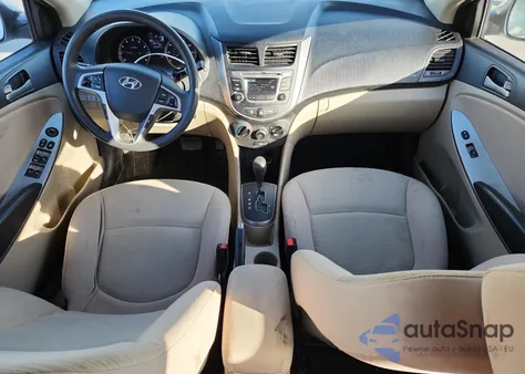 2017 Hyundai Accent Se z USA, uszkodzony, nr VIN KMHCT4AE2HU348730